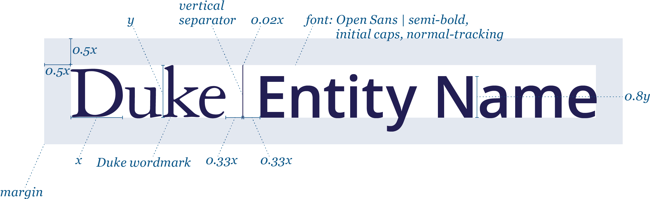 Duke Entity Name Branding Guide