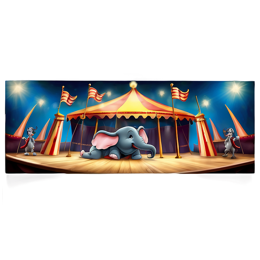 Dumbo Circus Scene Png Eoy