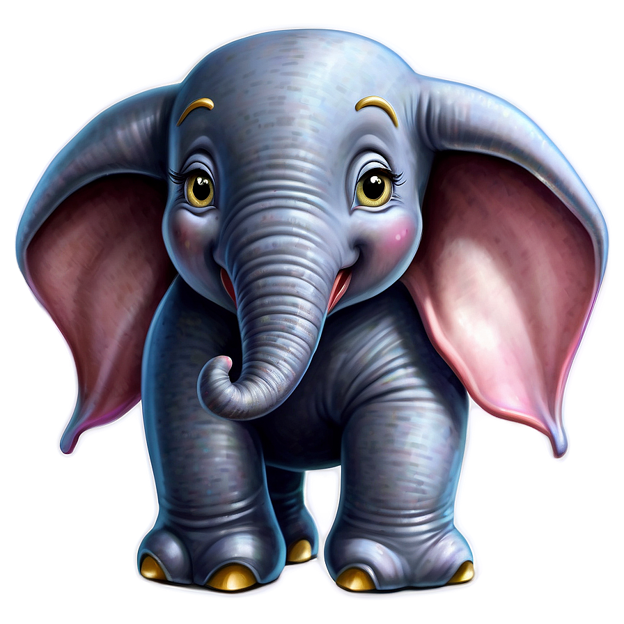 Dumbo Original Illustration Png Lnj