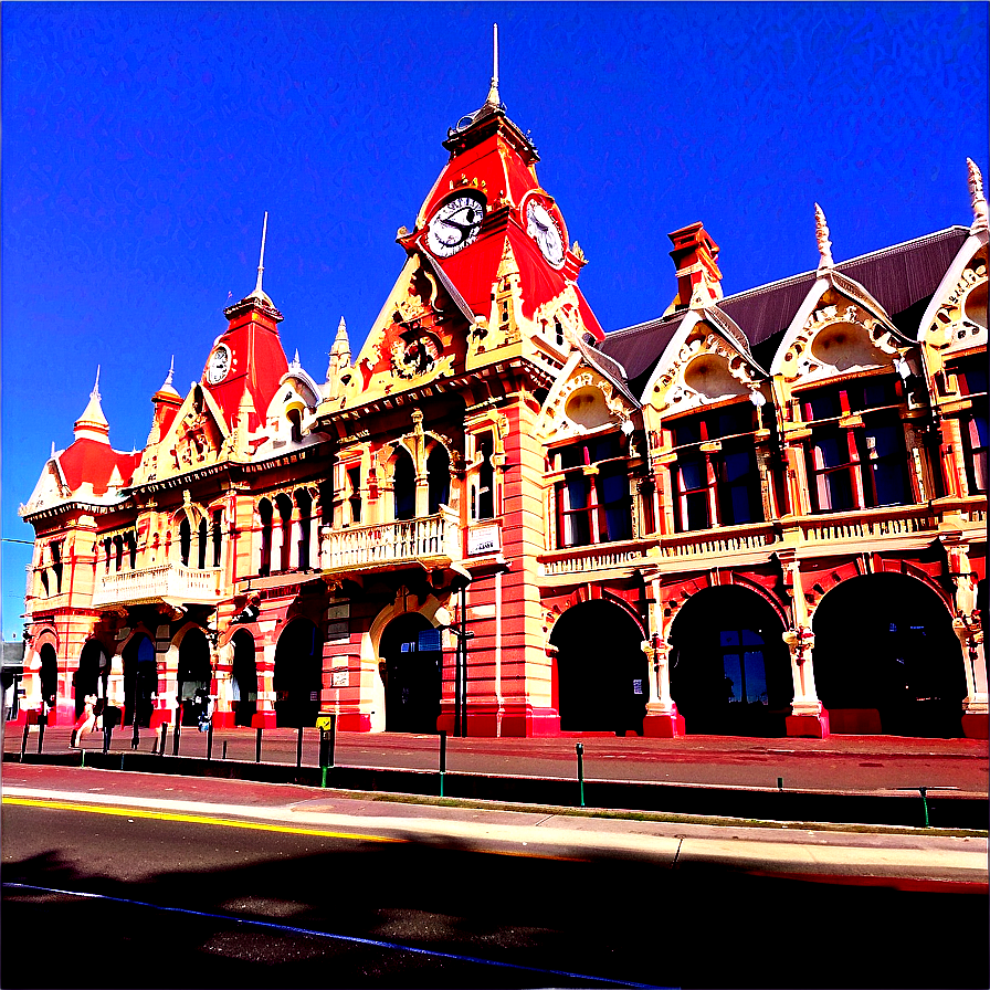 Dunedin Railway Station Png Pcj51