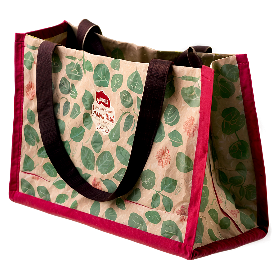 Durable Grocery Bag Png Tab