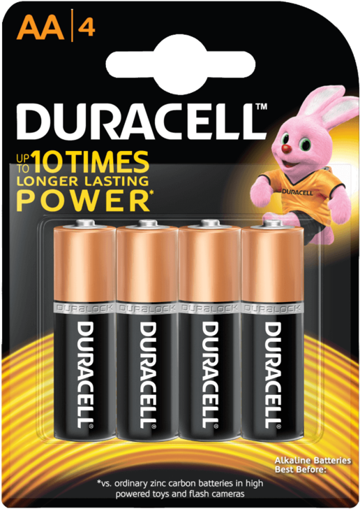 Basic Aa Batteries - Duracell C Size Battery, HD Png Download PNG with transparent background