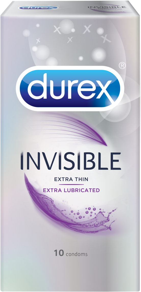 Durex Invisible Extra Thin Extra Lubricated Condoms Pack