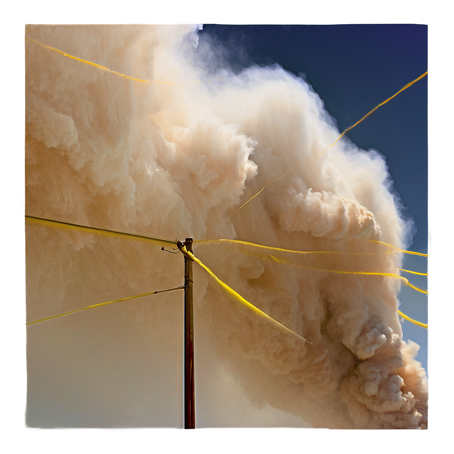 Dust Storm Simulation PNG 05042024 PNG image with a transparent background, free high-resolution download