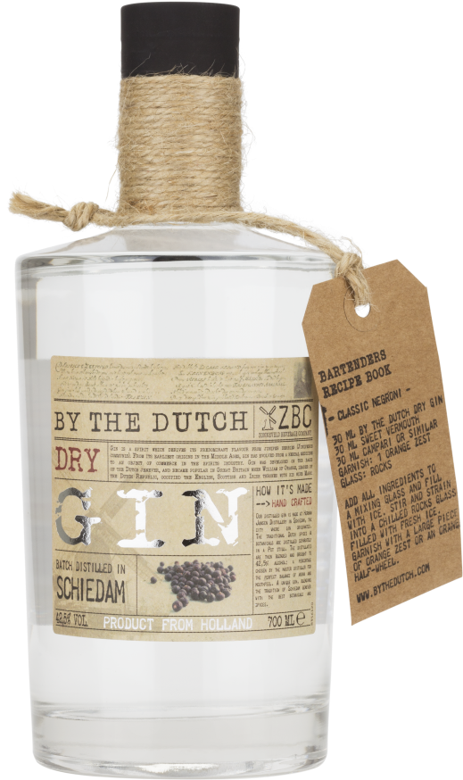 Dutch Dry Gin Bottle