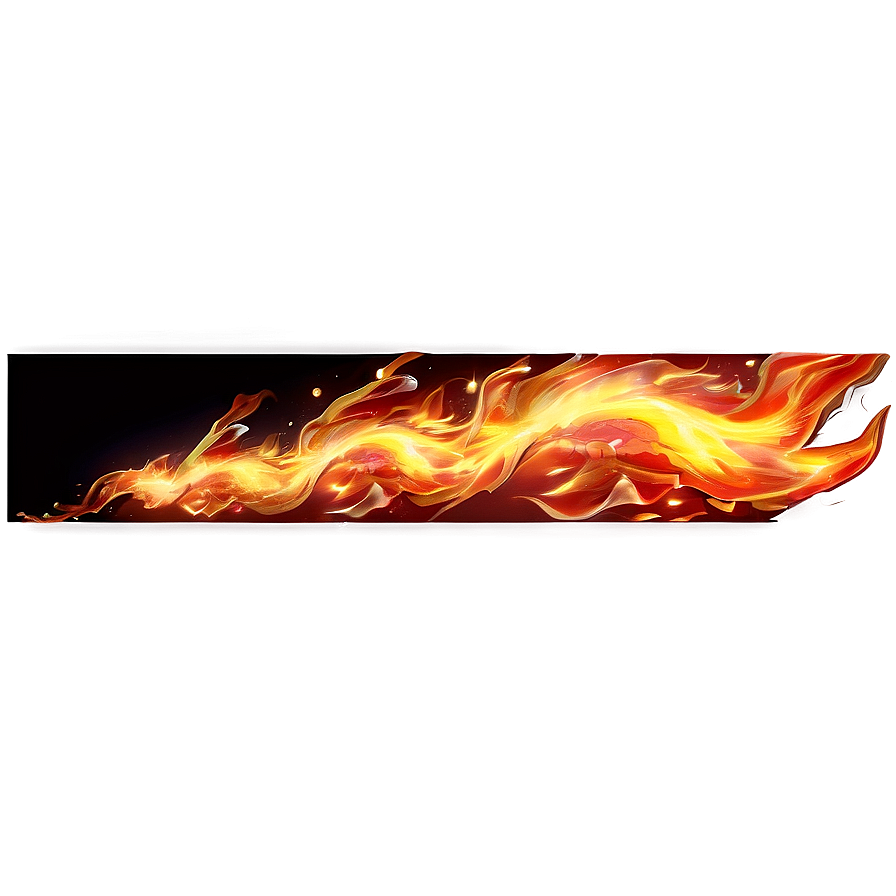 Dynamic Anime Fire Png 16