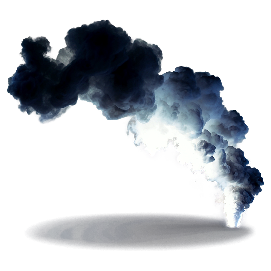 Dynamic Black Smoke Png 05252024