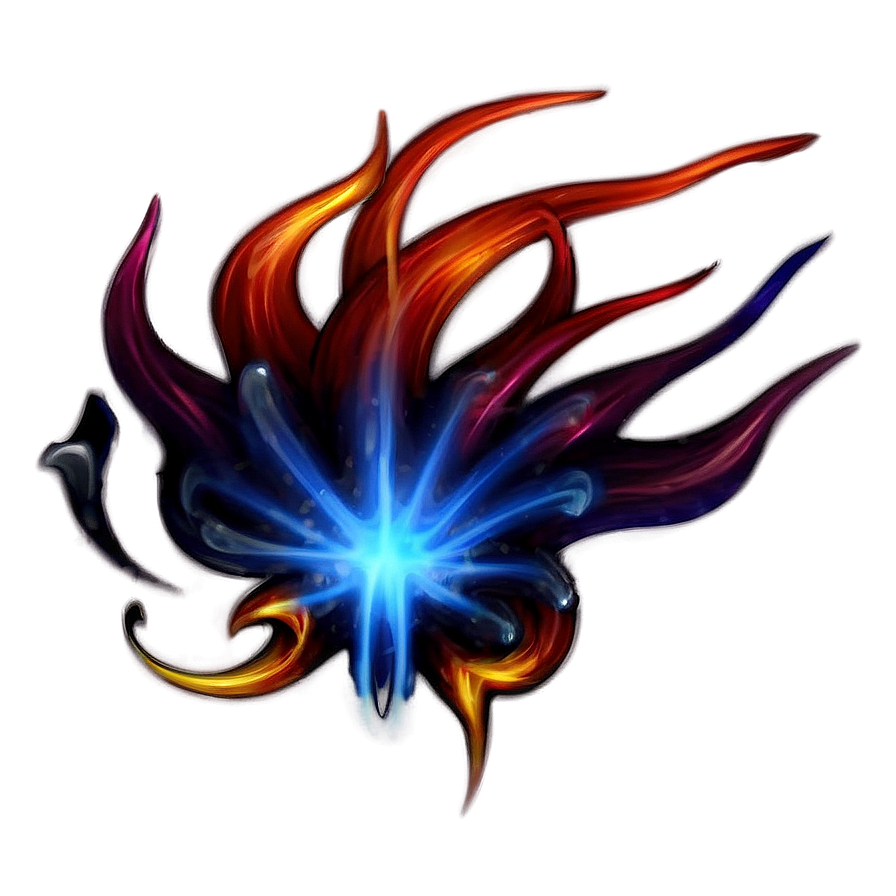 Dynamic Blue Flames Png 06122024