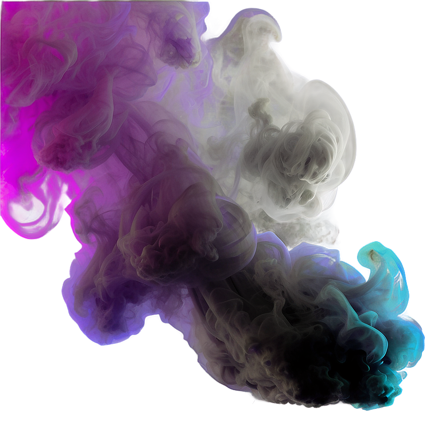 Dynamic Colorful Smoke Png 86