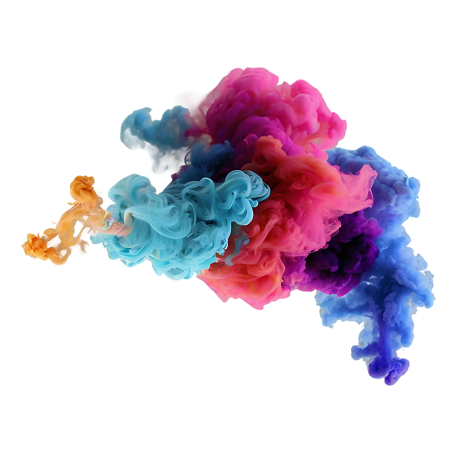 Dynamic Colorful Smoke Png Lku19