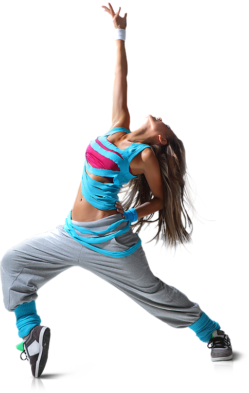 Dynamic Hip Hop Dancer Pose