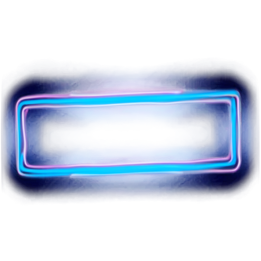 Dynamic Neon Rectangle Png Umt17