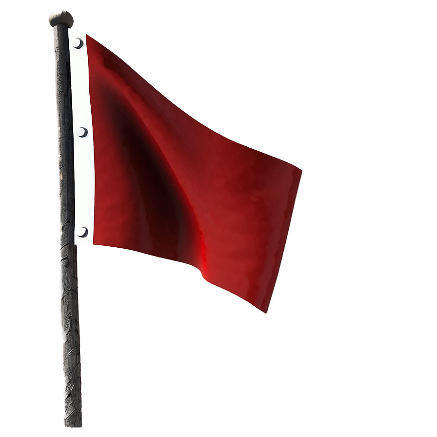 Dynamic Red Flag Render Png Bax89