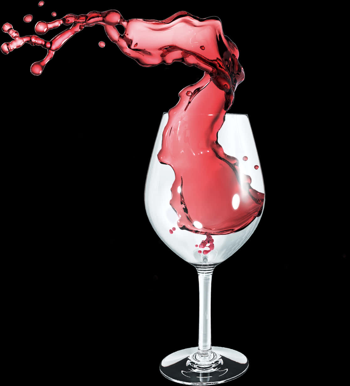 Wine Spill Png - Wine Glass Spilling Png, Transparent Png PNG with transparent background