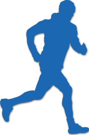 Dynamic Runner Silhouette