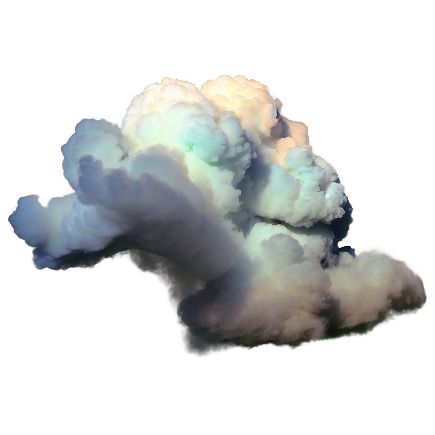 Dynamic Smoke Plume PNG 04302024 PNG with transparent background