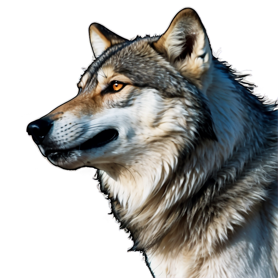 Dynamic Wolf Head Motion Png 86