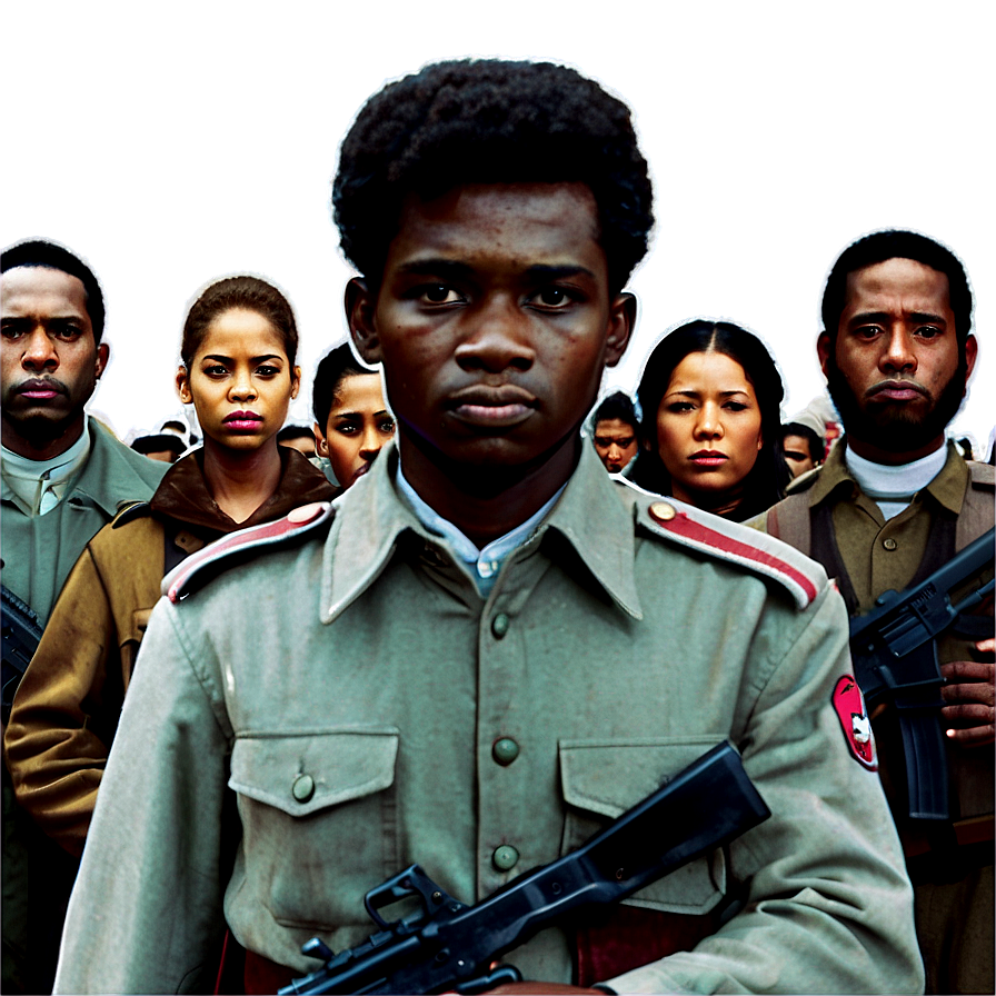 Dystopian Rebel Uprising PNG rii PNG with transparent background