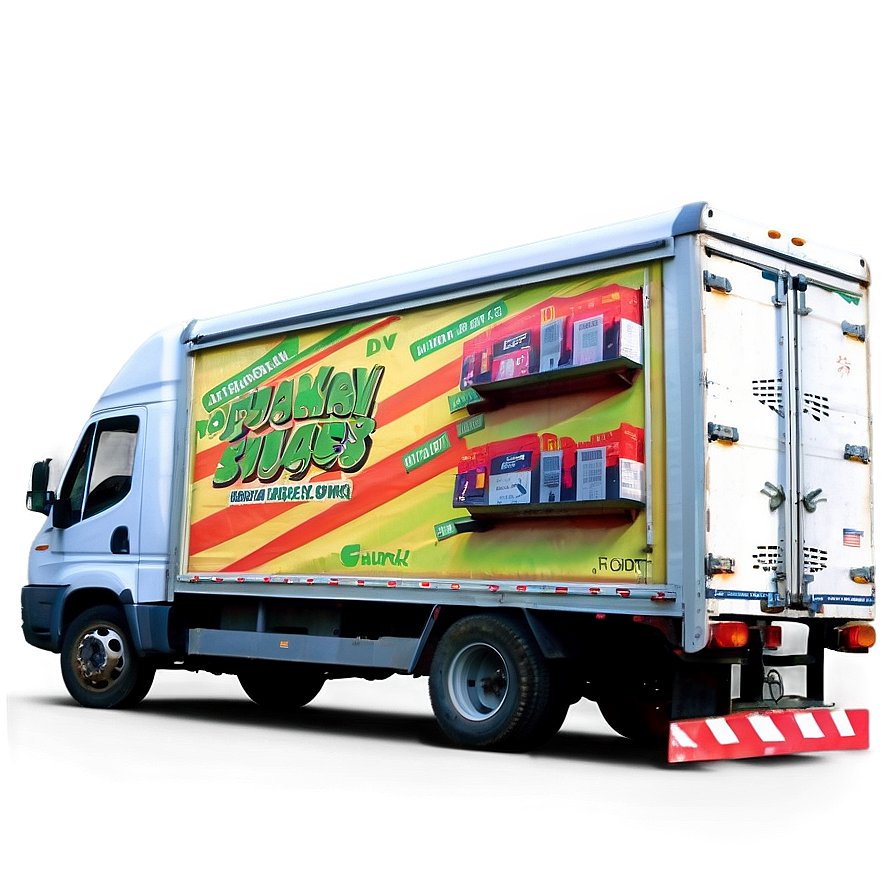 E-commerce Delivery Truck Png Hoq