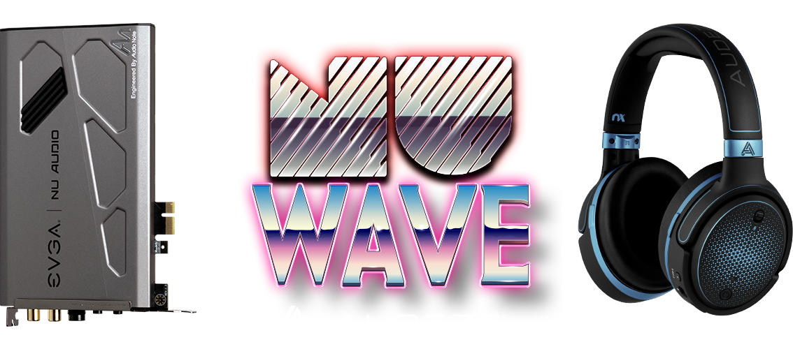 E V G A Sound Cardand Audeze Headphones