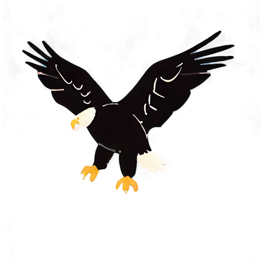 Eagle Wings Spread In Sky Png A