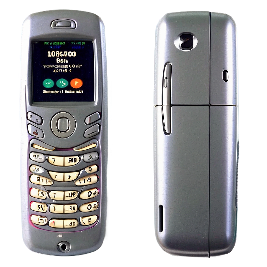 Early Millennium Y2k Phone Png Tec33