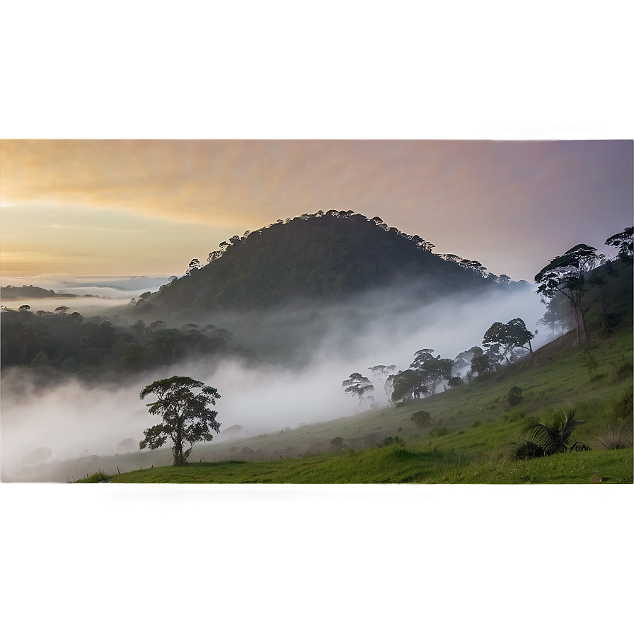 Early Morning Mist PNG 05242024 PNG with transparent background