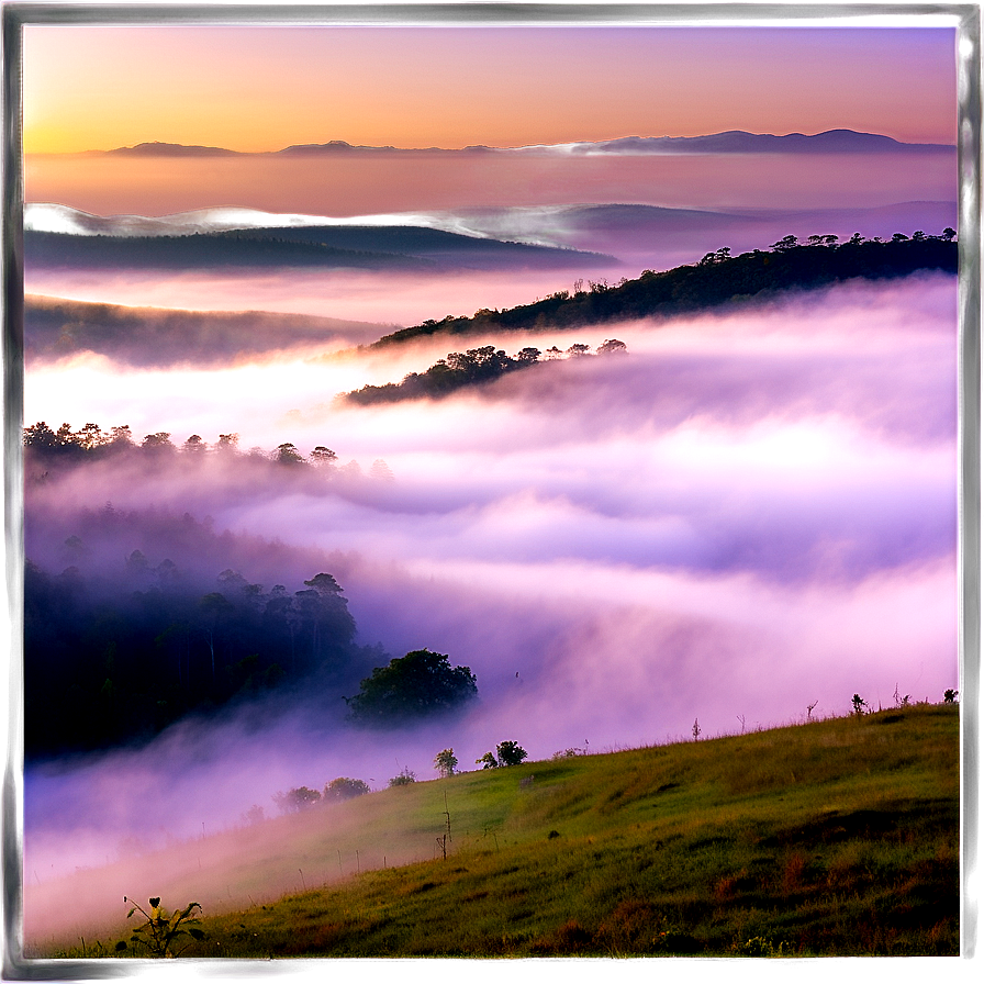 Early Morning Mist PNG 05242024 PNG with transparent background