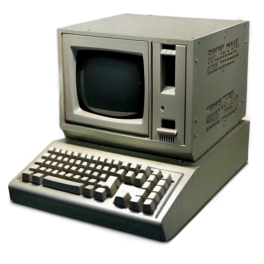 Early Personal Computer PNG ujg9 PNG image with a transparent background, free high-resolution download