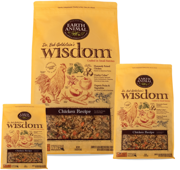 Earth Animal Wisdom Pet Food Packaging