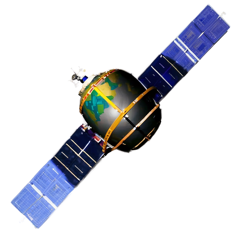 Earth Orbit Satellite PNG 05252024 PNG image with a transparent background, free high-resolution download