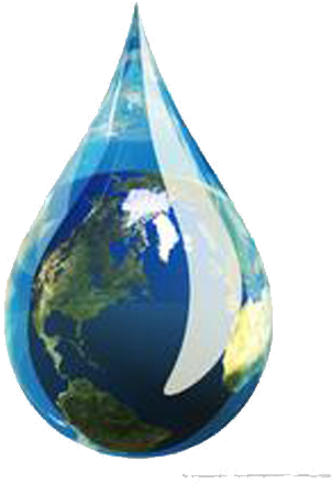 Water Drop Earth Clipart Image And Transparent Png - Single Drop Of Water, Png Download PNG with transparent background