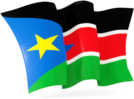 Picture Of South Sudan Flag - South Sudan Waving Flag, HD Png Download PNG with transparent background