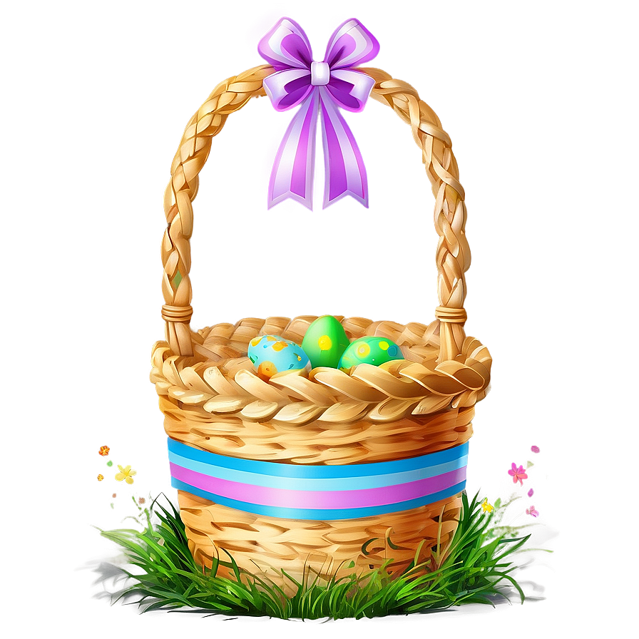 Easter Basket Grass Png 05212024