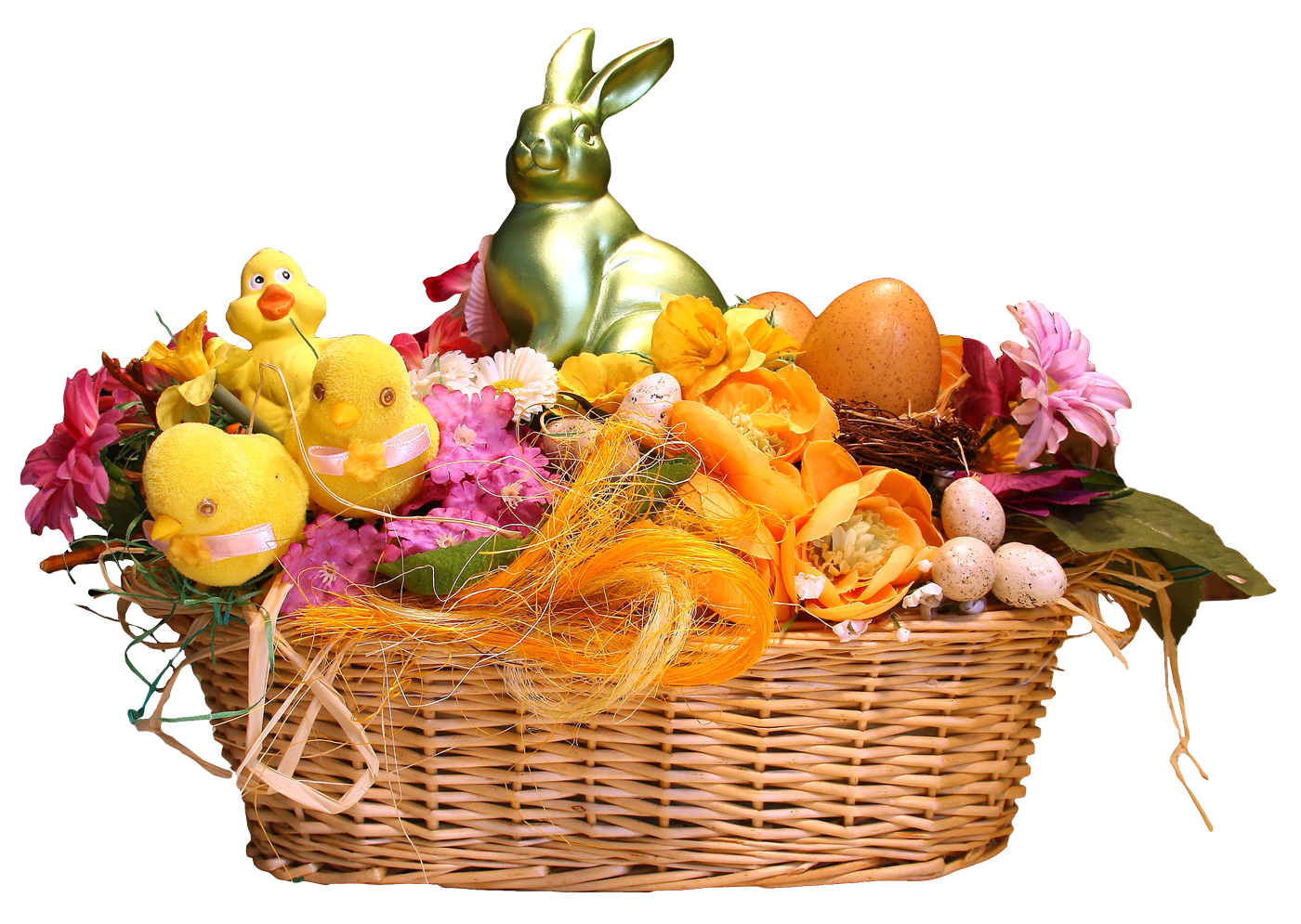 Easter Basketwith Decorationsand Toys