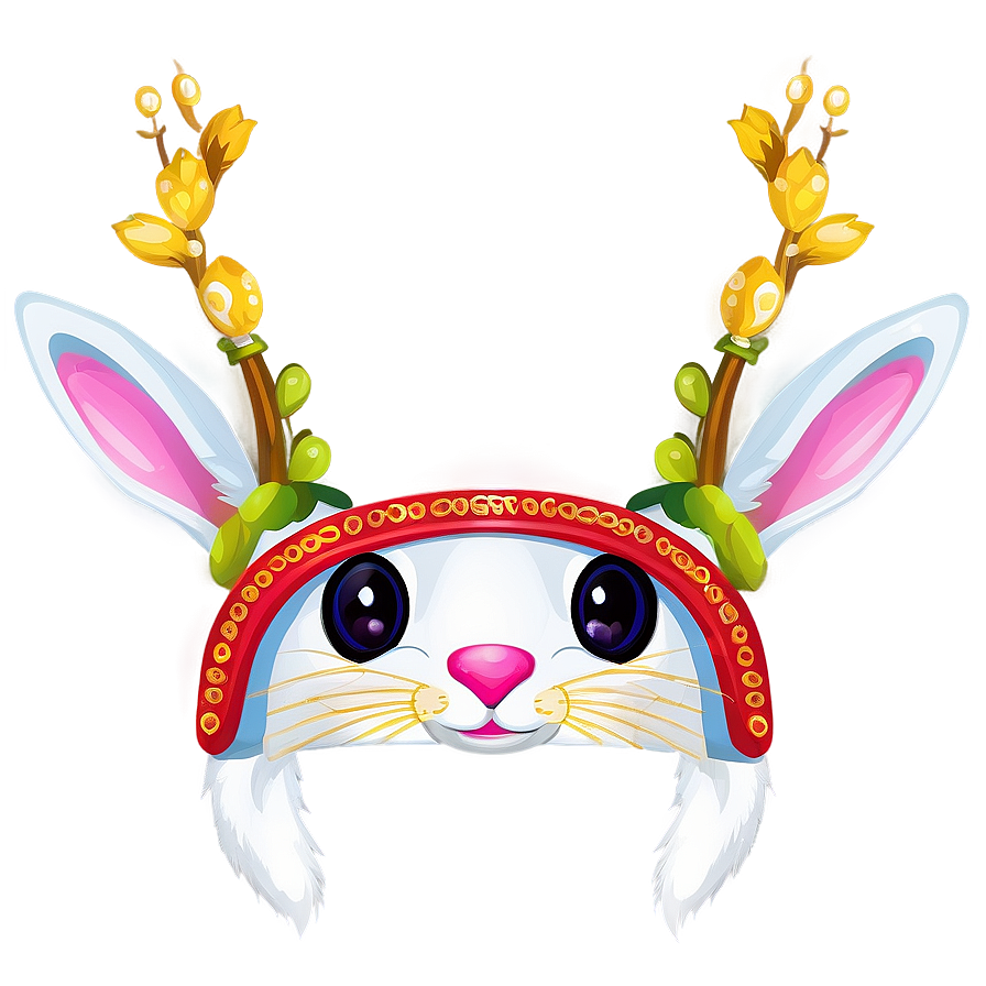 Easter Bunny Hat Festive Png Cye