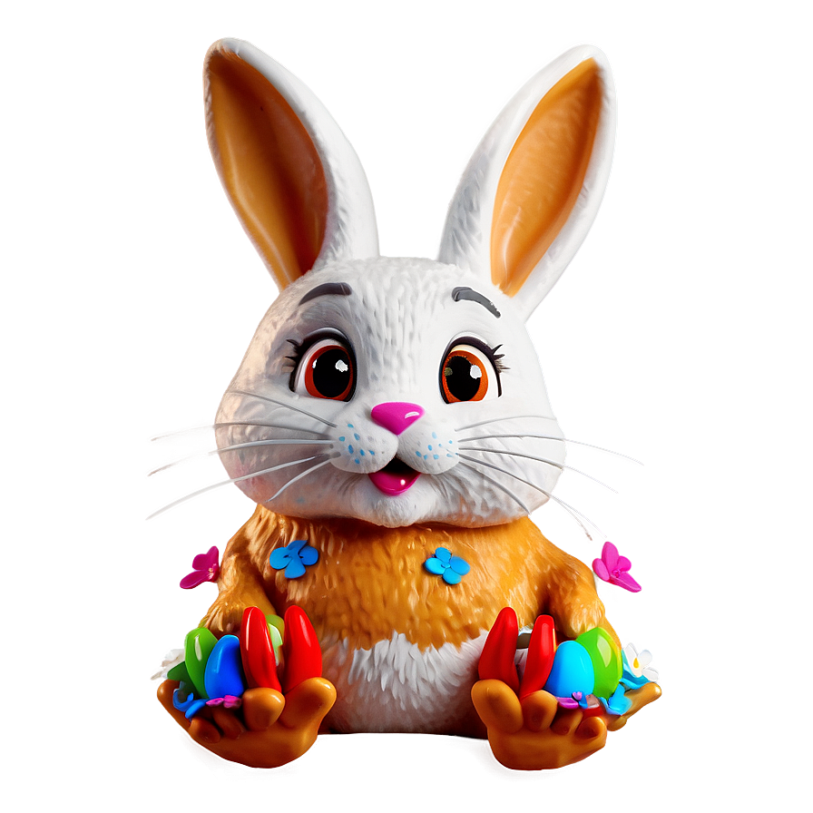 Easter Bunny Visage Png 06282024