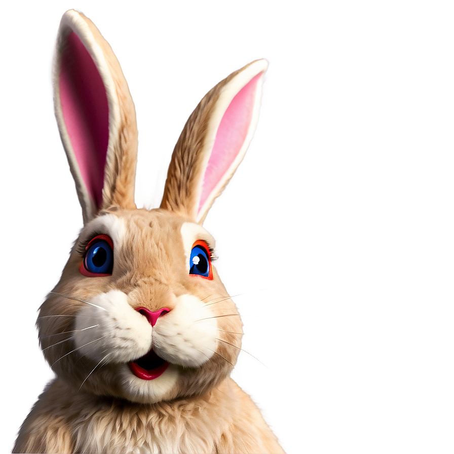 Easter Bunny Visage Png 13