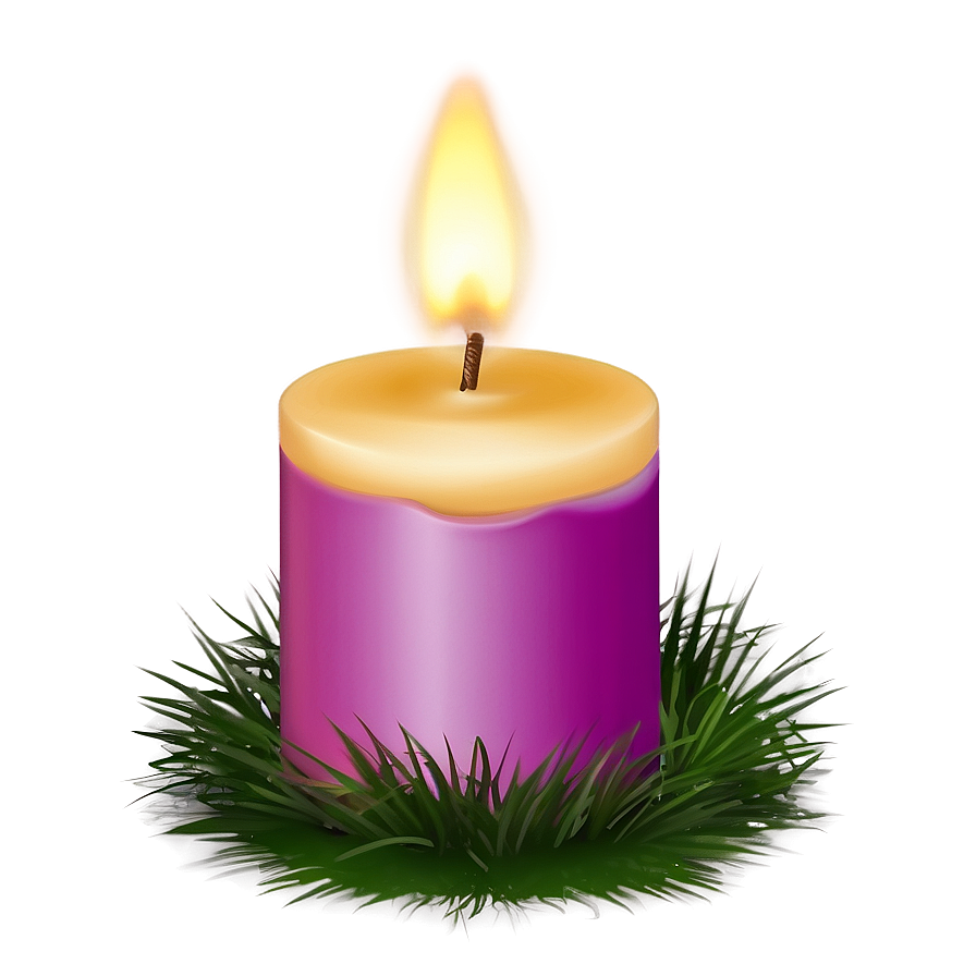 Easter Candle Light Png 53