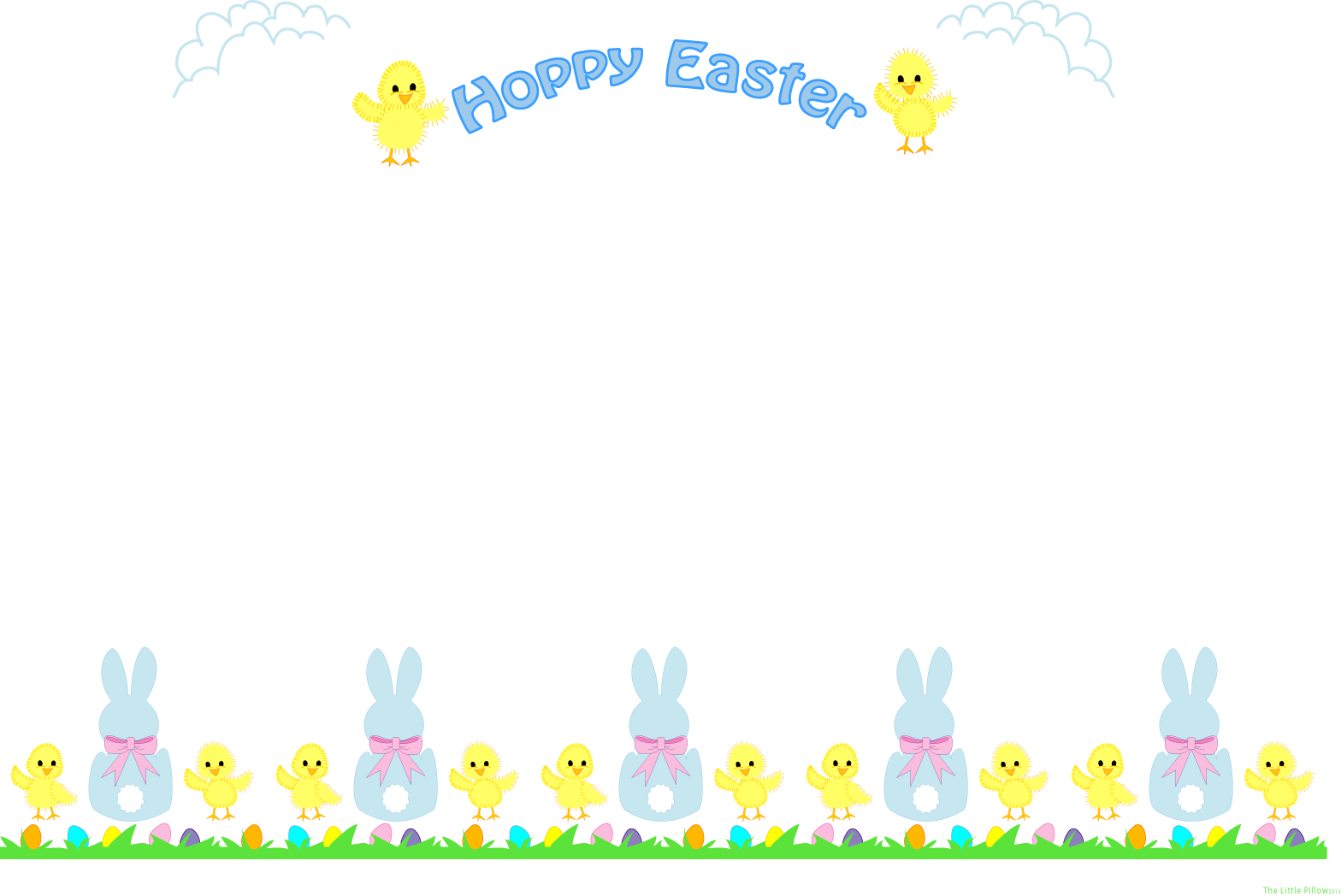 Happy Easter Frame Transparent, HD Png Download PNG with transparent background