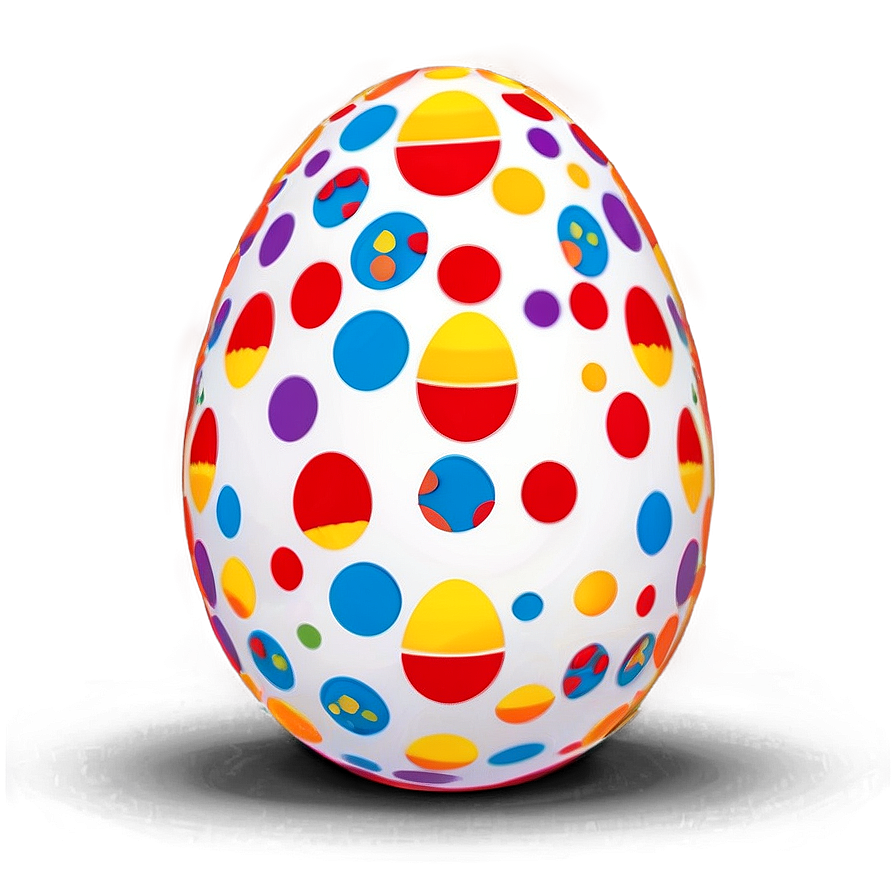 Easter Egg Dotted Png Txl