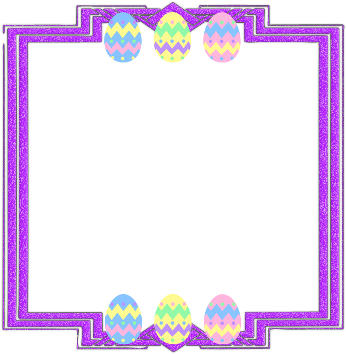 Easter Egg Frame Design