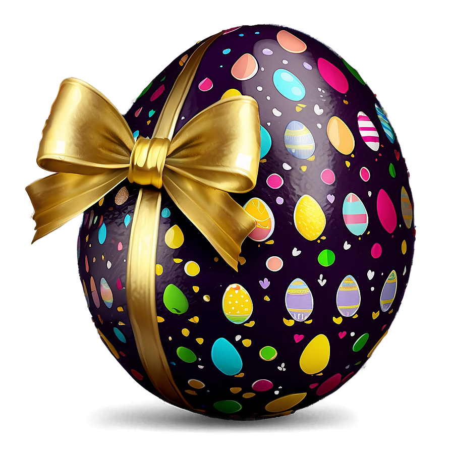 Easter Egg Gift Bow Png Rad95