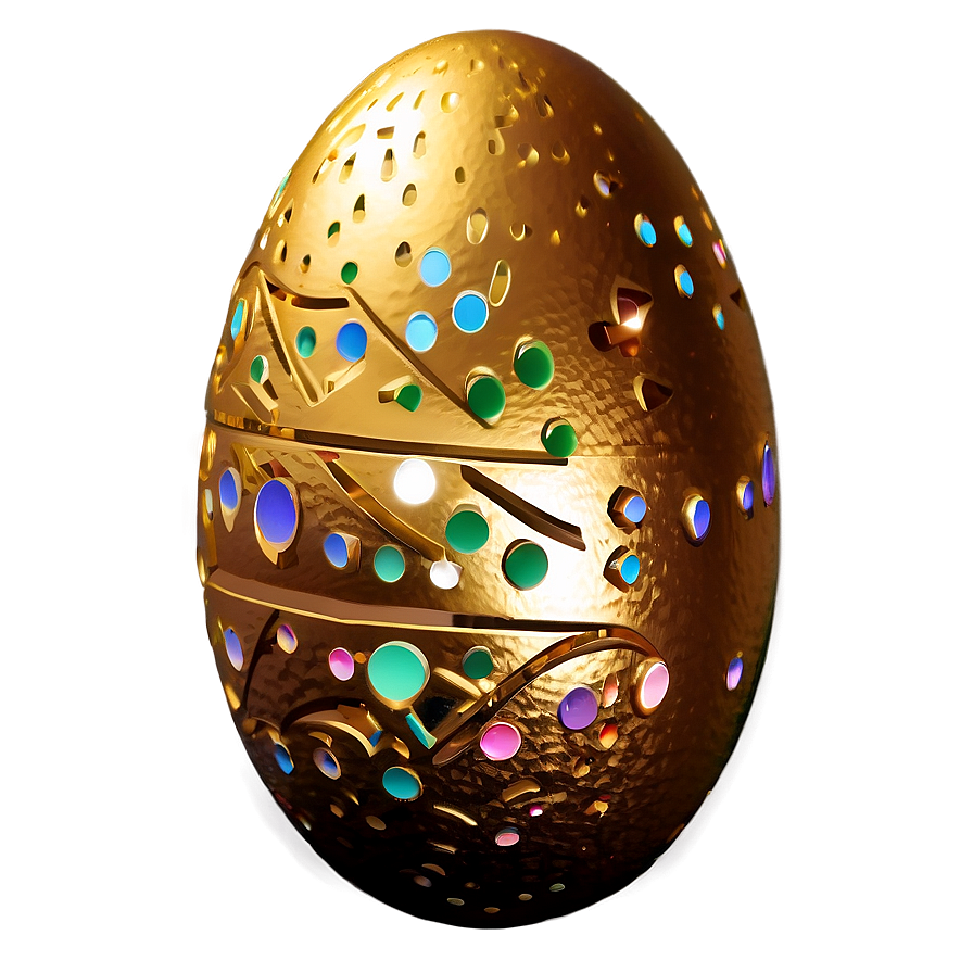 Easter Egg Gold Png 46