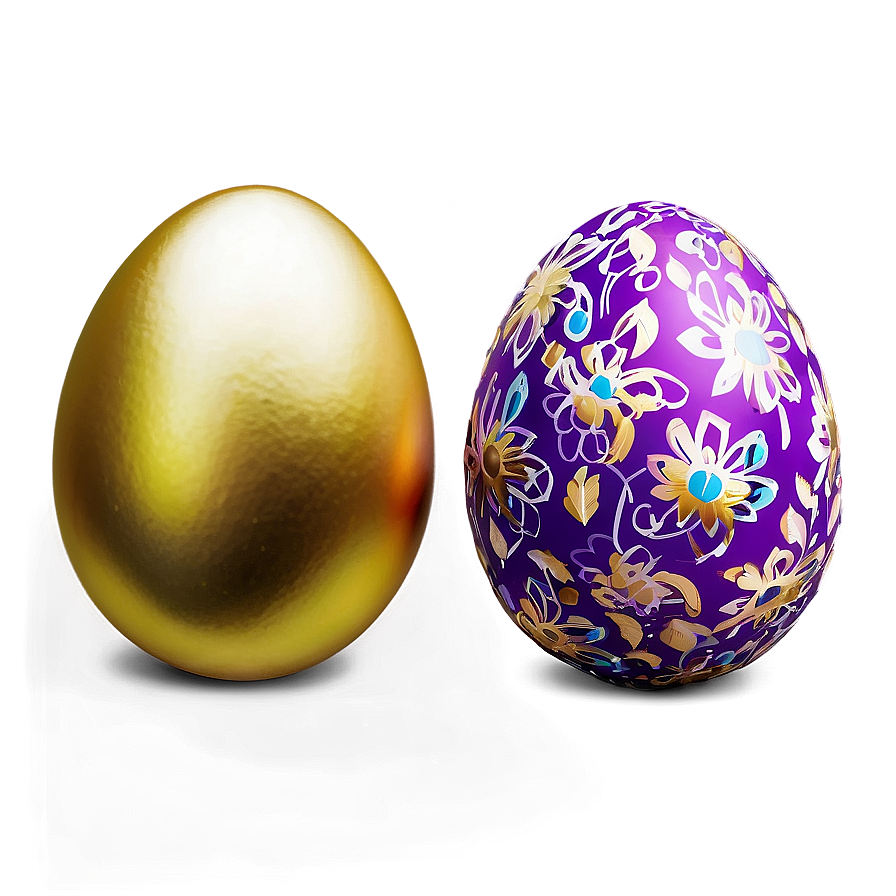 Easter Egg Gold Png 82