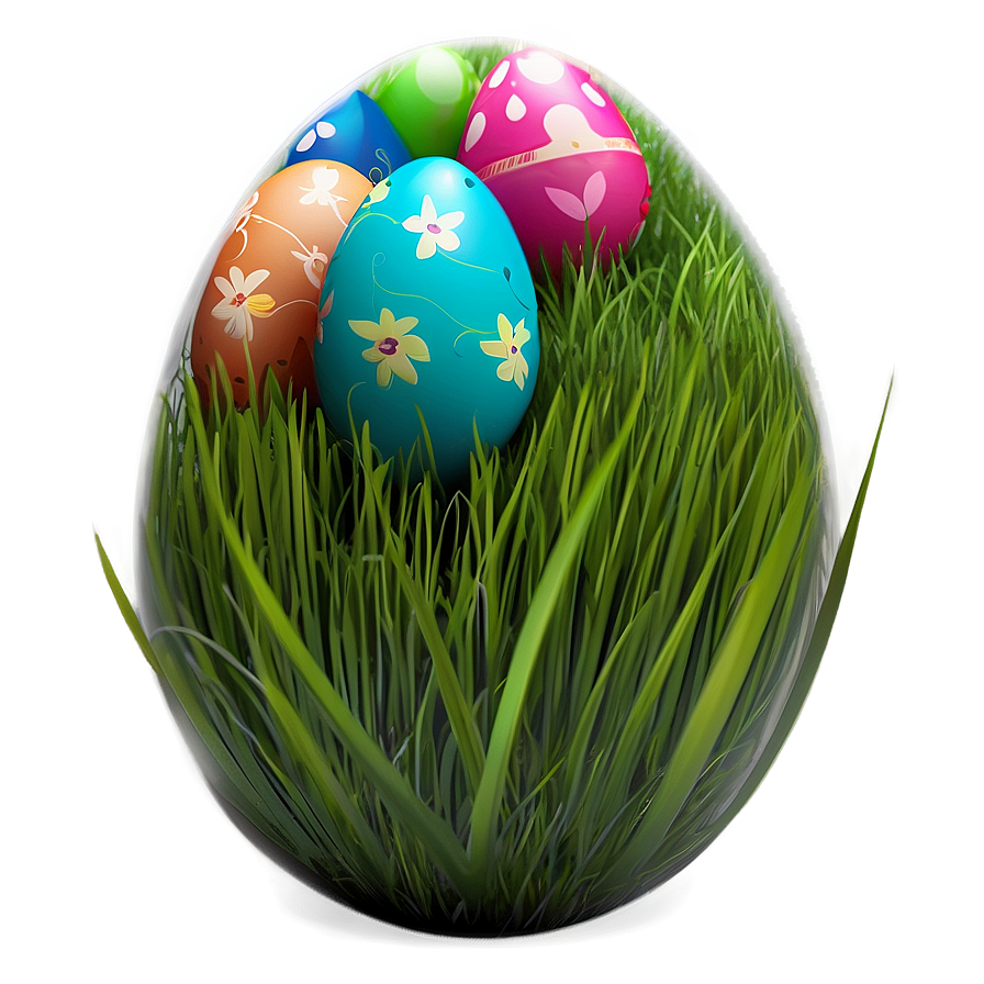 Easter Egg Grass Png 05232024