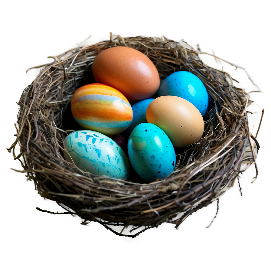 Easter Egg Nest Png Ryj81