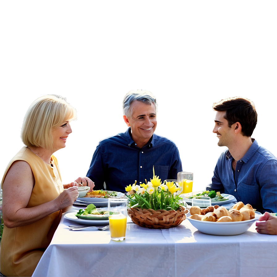 Easter Family Dinner Png Ipc