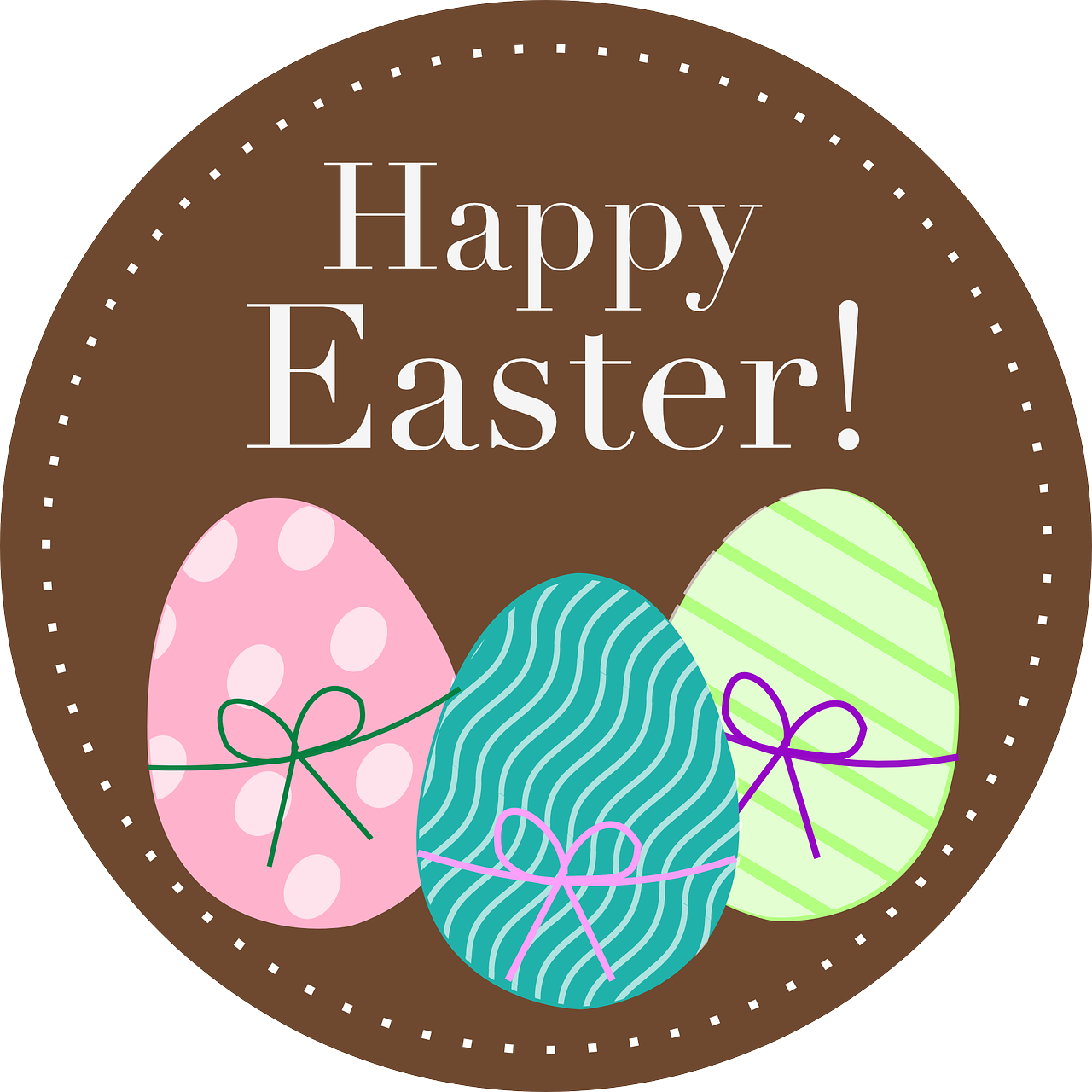 Easter Greeting Card Design