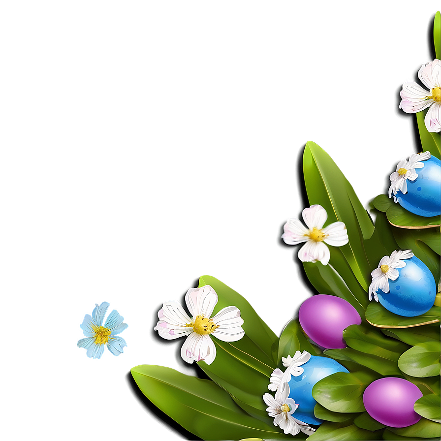 Easter Spring Blossoms Png Nri